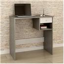 Mesa para Notebook Barcelona Tunísia com Gaveta – Carvalho Prata/Carvalho Bianco