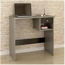 Mesa para Notebook Barcelona Tunísia com Gaveta – Carvalho Prata/Preto