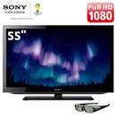 TV 55" LED 3D Sony Série HX KDL-55HX755 Full HD com Smart TV, Conversor Digital, Wi-Fi, Entradas HDMI e USB e 1 Óculos 3D