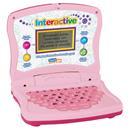 Laptop Interativo Homeplay 4 Atividades - Rosa