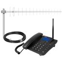 Telefone com Fio Intelbras CCA 490 com Antena Externa 17dBi