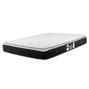 Colchão Casal Castor Black White com Molas – 25X138X188