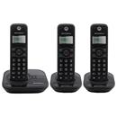 Telefone Digital sem Fio Motorola Dect 6.0 Gate 4000 com Id. Chamadas + 2 Ramais