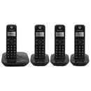 Telefone Digital sem Fio Motorola Dect 6.0 Gate 4000 com Id. Chamadas + 3 Ramais