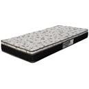 Colchão Casal Mannes D60 Black Espuma com Pillow Top 22X128X188 - Estampado/Preto