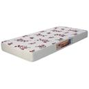 Colchão Solteiro Mannes Super Luxo Espuma D33 17X78X188 - Estampado/Branco