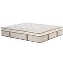 Colchão Casal Mannes Nobile com Pillow Top e Molas Superlastic 34x138x188 - Branco/Bege