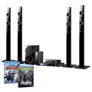 Home Theater Blu-Ray 3D Samsung c/ Função Karaokê, Ripping e Rádio FM - 1000 W + Blu-Ray 3D The Avengers + Blu Ray 3D Como Treinar seu Dragão