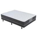 Cama Box Conjugado Gazin Guaratuba em Espuma D26 Casal 48x138x188cm - Cinza