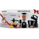 Conjunto Especial Mondial Gourmet KT-25 (Espremedor Premium E-02 + Batedeira Pratic Black B-12 + Liquidificador Power Black L-28F)