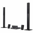 Home Theater Blu-Ray 3D Samsung BH6420P com SmartTV, Cabo HDMI, Karaokê e USB Ripping - 850 W