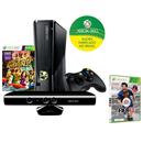 Console Microsoft Xbox 360 com 4GB de Memória + Kinect + Jogo Kinect Adventures + Jogo Fifa 13 - X360