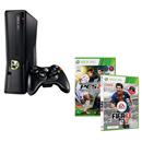 Console Microsoft Xbox 360 com 250GB de Memória + Controle sem Fio e Headset + Jogo Fifa 13 - X360 + Jogo Pro Evolution Soccer 2013 - X360