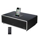 Dock Station eTiger HF-IPS-500ET Preto com 2.1 canais, Entrada de Áudio Auxiliar e Saída S-Vídeo – 38 W