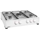 Fogão de Mesa Clarice 5 Bocas Portátil Júnior - Branco