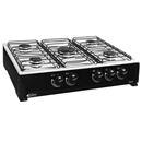 Fogão de Mesa Clarice 5 Bocas Portátil Júnior - Preto