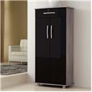 Armário Multiuso Benetil Prime 7109PA - Griss/Preto