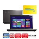 Notebook Lenovo G480 Metal com Intel® Core™ i5-3210M, 4GB, 500GB, Gravador de DVD, Leitor de Cartões, HDMI, Wireless, Webcam, LED 14” e Windows 8