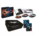 DVD Trilogia Batman O Cavaleiro das Trevas Ressurge + Baralho Batman - Lata (2 Deck)