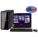 Computador Positivo Premium K5270 3D com Intel® Core™ i3- 2120, 8GB, 500GB, Gravador de DVD, Leitor de Cartões, HDMI, LCD 18,5" e Windows 8
