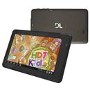 Tablet Smart DL HD7 Kids K71 com 4GB, Wi-Fi, Tela 7", Câmera 2MP, Cabo USB, Suporte à Modem 3G, Slot para Cartão e Android 4.0 – Chumbo