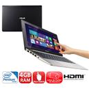 Notebook Asus VivoBook X202E com Intel® Pentium® Dual Core, 4GB, 320GB, Leitor de Cartões, HDMI, Wireless, Webcam, Tela Touch 11.6” e Windows 8