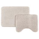 Kit de Banheiro Corttex Microfibra 2 Peças - Marfim