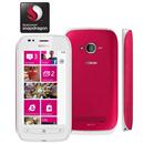 Celular Desbloqueado Tim Nokia Lumia 710 Rosa com Windows Phone, Câmera 5MP, Touch Screen, 3G, Wi-Fi, Bluetooth, GPS, Rádio FM, MP3 e Fone de Ouvido