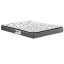 Colchão Casal Gazin Gladiador 153078 com Molas Bonnel e Pillow Top 22x138X188 - Cinza/Branco