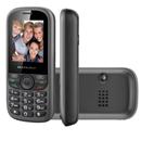 Celular Desbloqueado Multilaser P3198 UP Cinza com Trial Chip, Câmera VGA, Rádio FM, MP3 e Fone de Ouvido