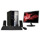 Computador Space BR com AMD Brazos C-60, 2GB, 320GB, Gravador de DVD, HDMI e Linux + Monitor LCD LED Samsung 18.5" Widescreen