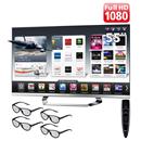 TV 55" Cinema 3D LED LG 55LM6700 Full HD com Smart TV, Conversor Digital, Entradas HDMI e USB, Wi-Fi, 4 Óculos 3D e Magic Remote