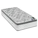 Colchão Solteiro Americanflex Vida com Pillow Top e Espuma D-28 26x88x188 – Branco/Cinza