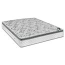 Colchão Queen Americanflex Vida com Pillow Top e Espuma D-28 26x158x198 – Branco/Cinza