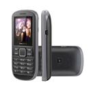 Celular Desbloqueado Multilaser Neo P3203 Cinza/Preto com Trial Chip, Câmera VGA, Rádio FM, MP3 e Fone de Ouvido