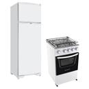 Refrigerador Dako Duplex REDK370CDM2B - 337 L + Fogão Continental 4 Bocas Astra FGCT004PA