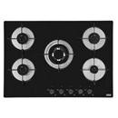 Cooktop a Gás 5 Bocas Franke Glass 70GTC com Queimador Tripla Chama e Acendimento Integrado - Bivolt