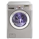 Lavadora/Secadora de Roupas LG 13 kg Discovery WD-13436RN - Aço Escovado com Display Digital, Motor Direct Drive e Acabamento em Inox