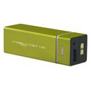 Carregador de Bateria Mipow Power Tube 5500 com Cabo USB e 10 Adaptadores - Verde