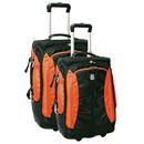 Conjunto de Malas Batiki SDMZB-035 com 2 Peças - Laranja
