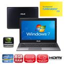 Notebook Asus K45VM-VX106Q com Intel® Core™ i7-3610QM, 8GB, 1TB, Gravador de DVD, Leitor de Cartões, HDMI, NVIDIA® GeForce®, LED 14" e Windows 7