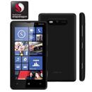 Celular Desbloqueado Nokia Lumia 820 Preto com Windows Phone 8, Câmera 8MP, Tela ClearBlack de 4,3", 3G, Wi-Fi, Bluetooth, A-GPS, MP3 e Fone