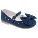 Sapato Infantil Pimpolho Princesa Festa - Azul Marinho