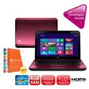 Notebook HP Pavilion G4-2240BR com Intel® Core™ i3-3110M, Windows 8, 4GB, 500GB, Leitor de Cartões, Bluetooth, HDMI, LED 14" e Office 365 Home Premium