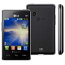 Celular Desbloqueado LG T375 Preto com Dual Chip, Câmera 2MP, Rádio FM/MP3, Touch Screen, Bluetooth, Wi-Fi, Fone e Cartão 2GB - Vivo
