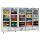 Refrigerador Vertical Gelopar Frost Free GRVC-2500 Branco com Controlador Eletrônico Digital e Porta com Fechamento Automático - 2492 L