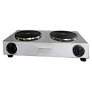 Fogão Elétrico Cotherm 2 Bocas Hot Plate com Seletor de Temperatura - Inox - Inox