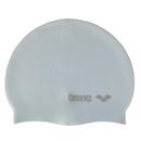 Touca de Natação Arena Classic Logo Silicone 7714 - Azul/Gelo