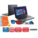 Notebook Positivo Unique S1990 3D com Intel® Dual Core, 2GB, 250GB, Gravador de DVD, HDMI, LED 14” e Windows 8 + Microsoft Office 365 Home Premium