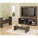 Rack Artely Verano II 2424 + Mesa de Centro Artely Finesse 2196 + Aparador Artely Finesse 2198 + Painel Artely Stilo 2061 - Terrano/Preto